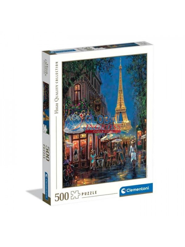 PUZZLE 500 NIGHT AT THEEIFFEL CAFE