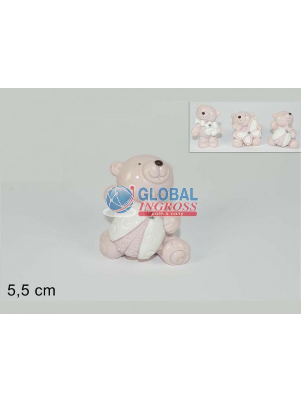 ORSETTO C/DIAMANTE ROSA