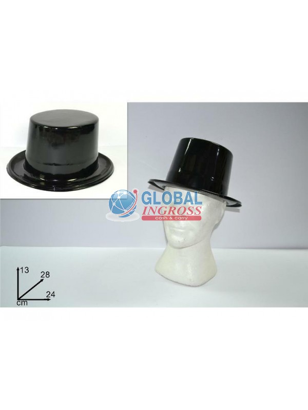 CAPPELLO CILINDRO NERO