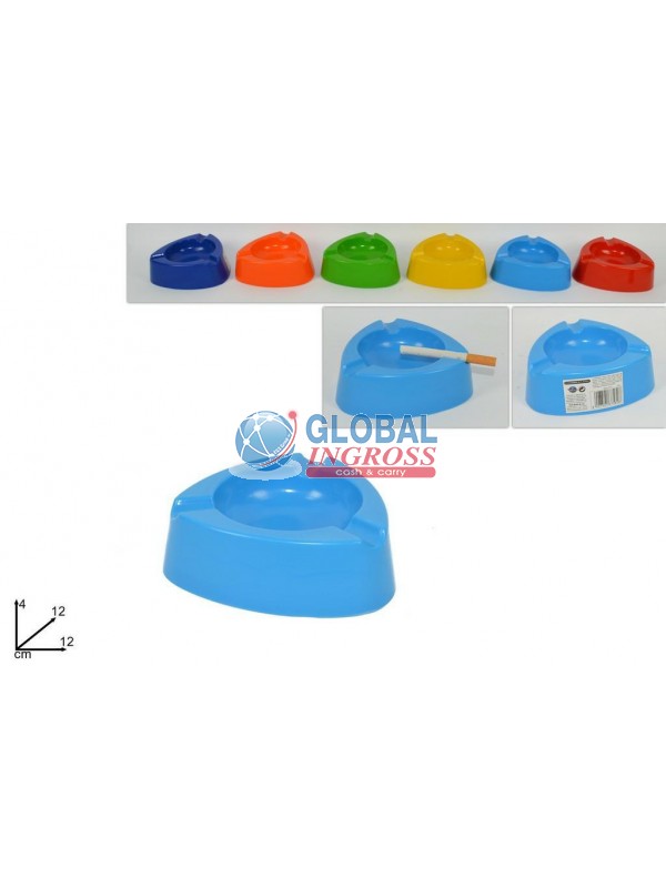 POSACENERE PLASTICA TRIANGOLO