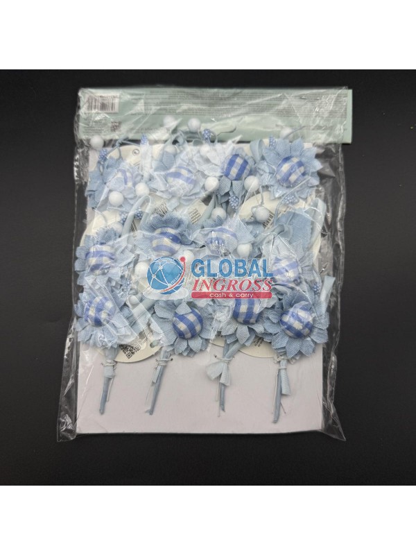 MARGHERITA JUTA CELESTE- un pezzo