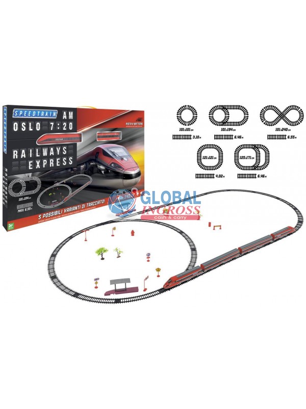 PISTA TRENO 1:43