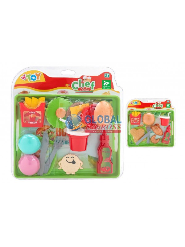 SET PANINO FAST FOOD 19pz