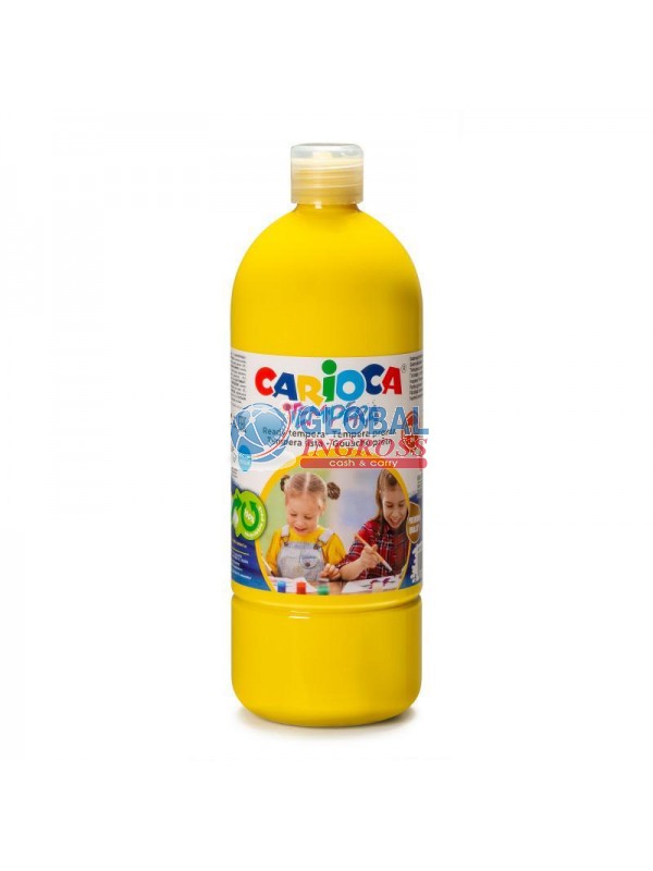 TEMPERA PRONTA CARIOCA 1000ml GIALLO PRIMARIO