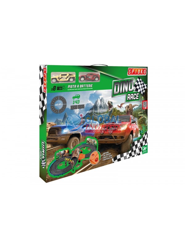 PISTA DINOSAURI C/2 AUTO 282cm