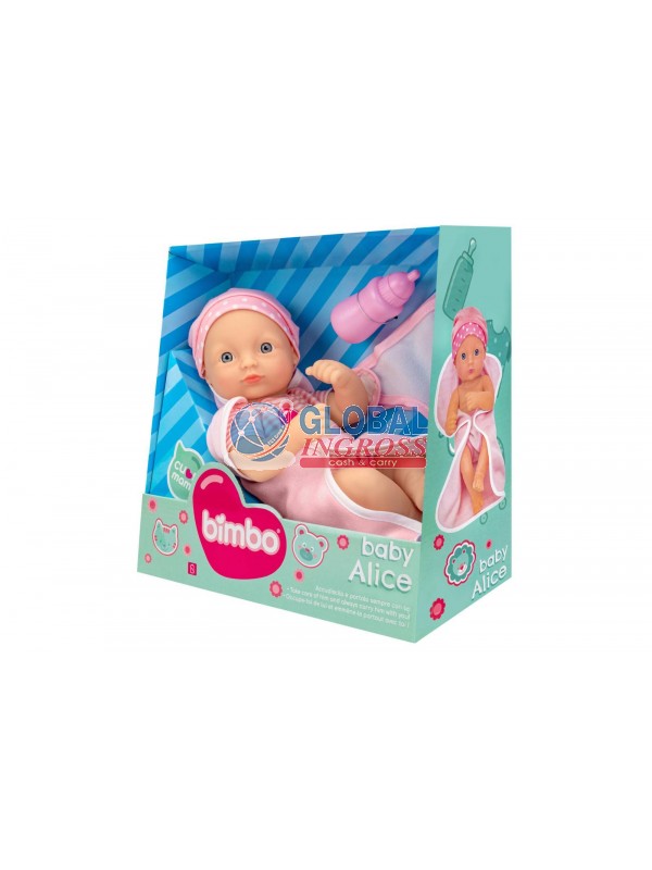 BAMBOLA REAL BORN 34cm IN VINILE