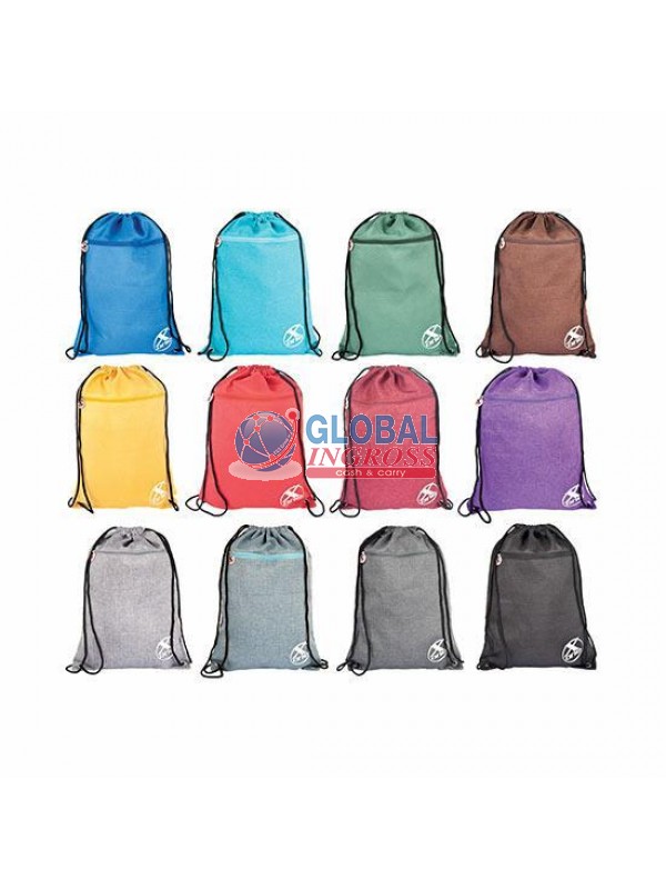 SACCA C/CERNIERA 35x50 COL.ASS.