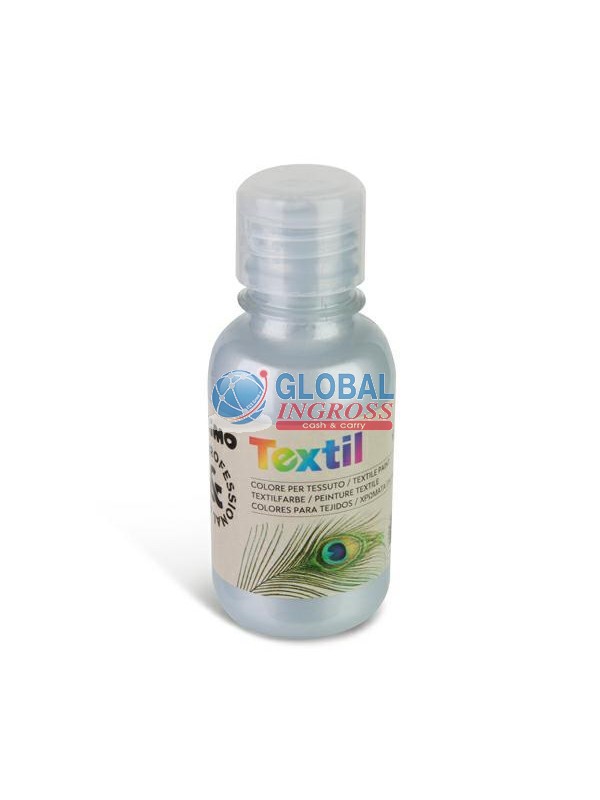 COLORE TESSUTO METAL ARGENTO 125ml