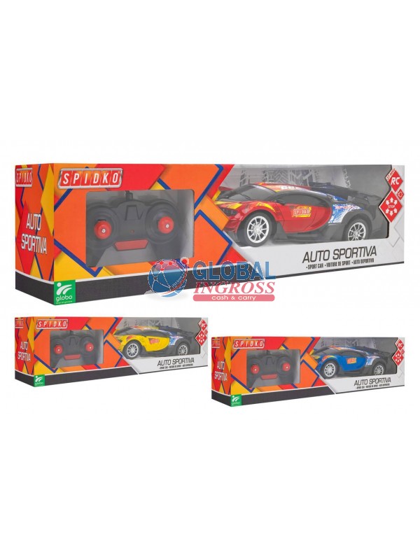 AUTO SPORTIVA R/C 1:16 7 FUNZIONI NEW