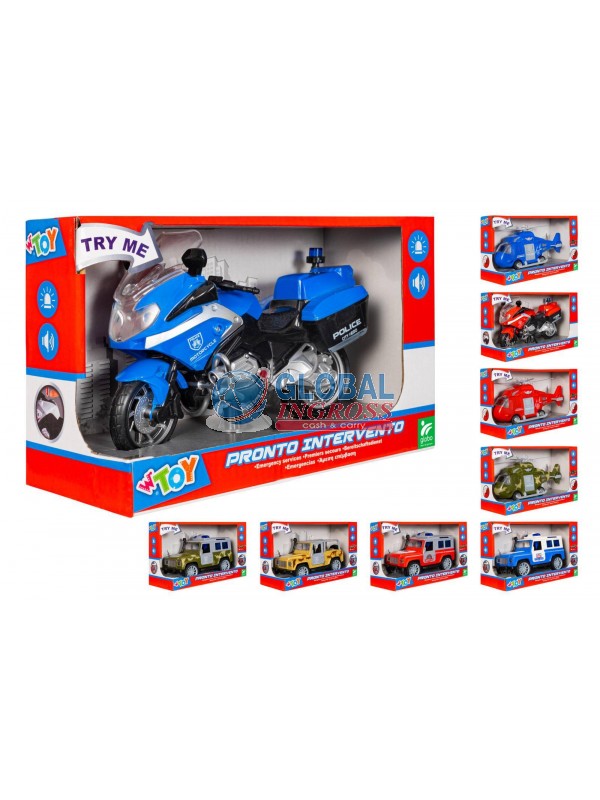ELICOTTERO FUORISTRADA MOTO 20cm