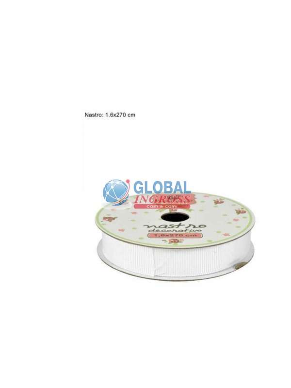 NASTRINO BIANCO cm1,6x270