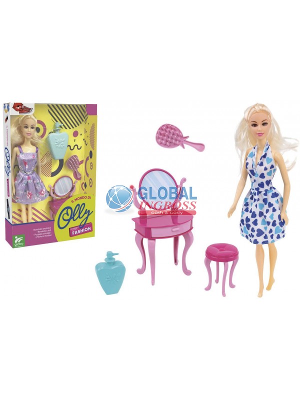 BAMBOLA SET VACANZA + ACCESSORI