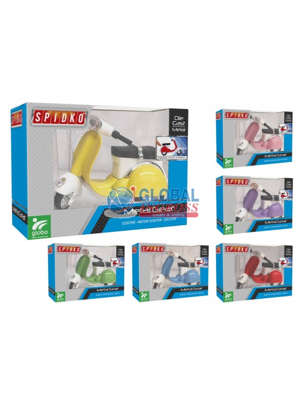 SCOOTER DIE CAST RETROCARICA