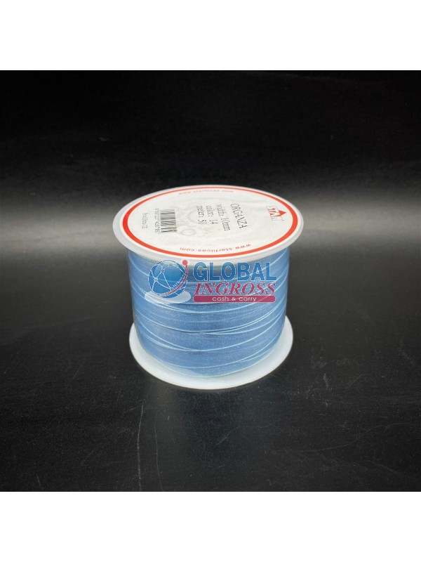 ORGANZA 10mm CELESTE 14.