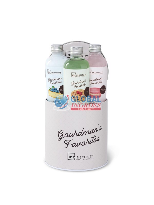 SET GOURMAND'S FAVORITES 3pz TIN BOX