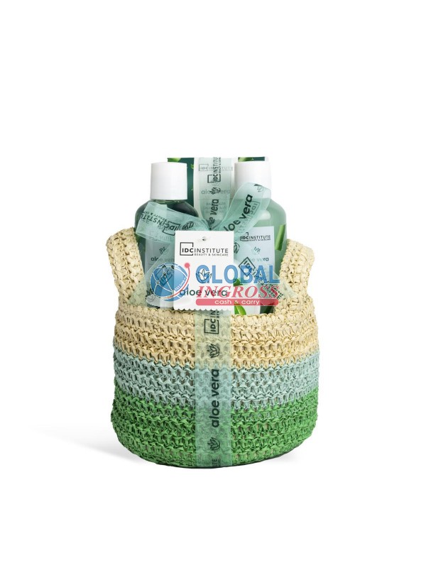 SET ALOE VERA 4pz BASKET