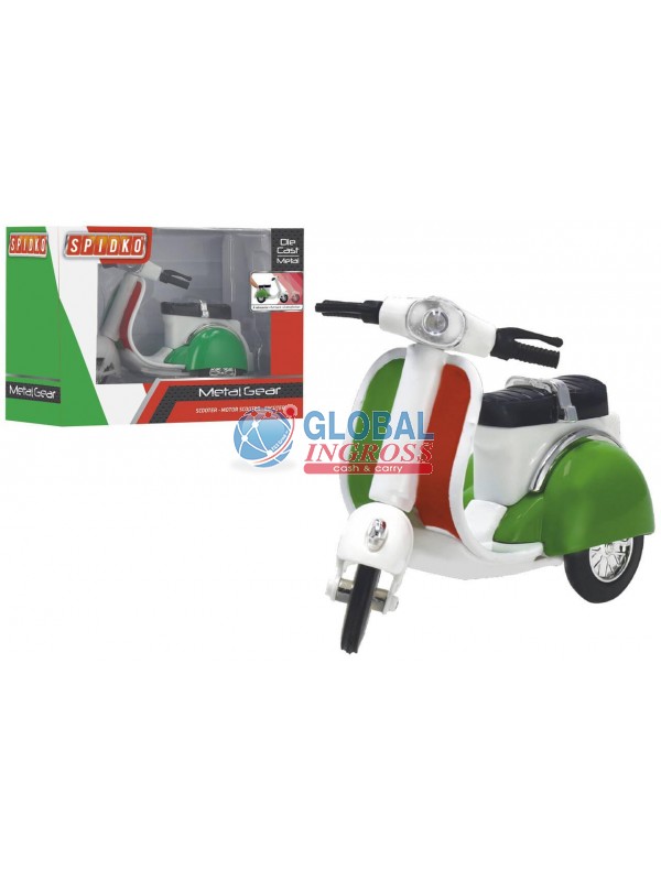 SCOOTER VSP ITALLIA DIECAST RETROCARICA