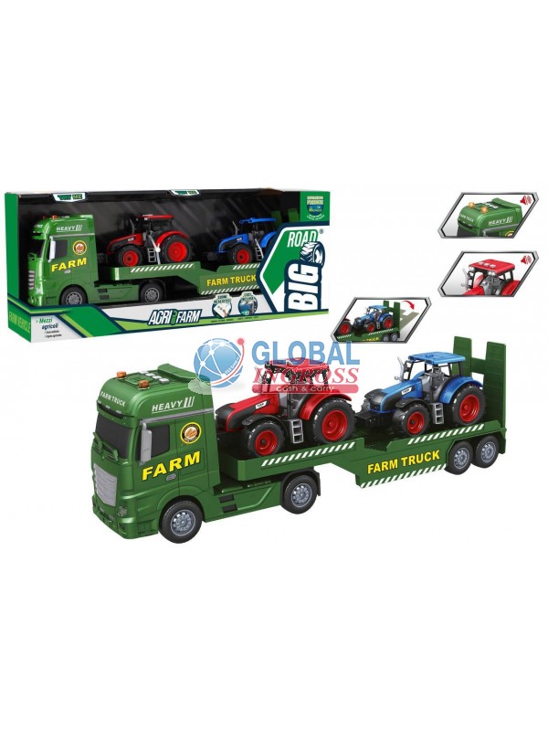 CAMION PORTA TRATTORI LUCI E SUONI