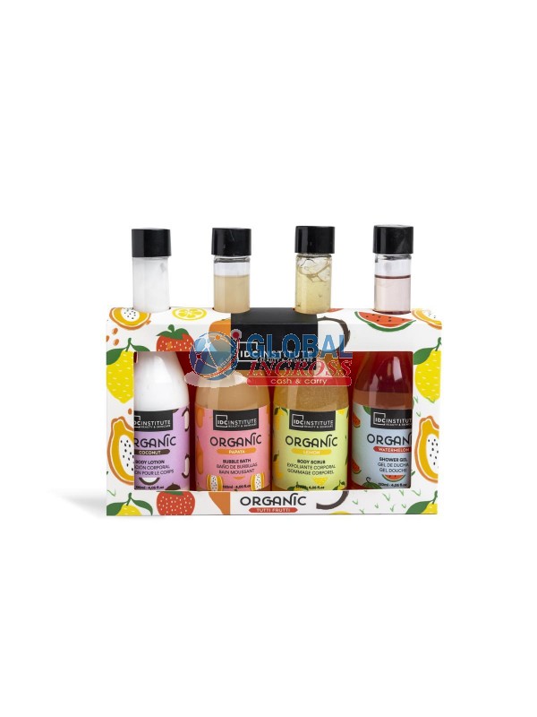 SET SCENTED ORGANIC 4 BOTTLE GIFT SET