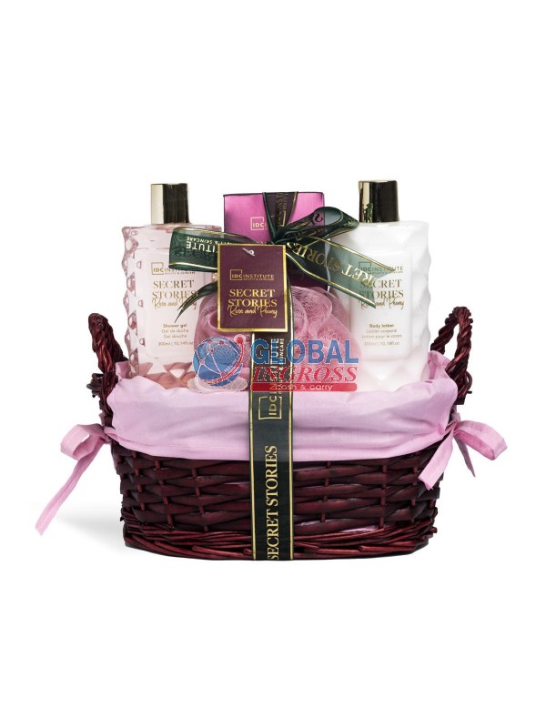 SET SCENTED SECRET STORIES 4pz BASKET