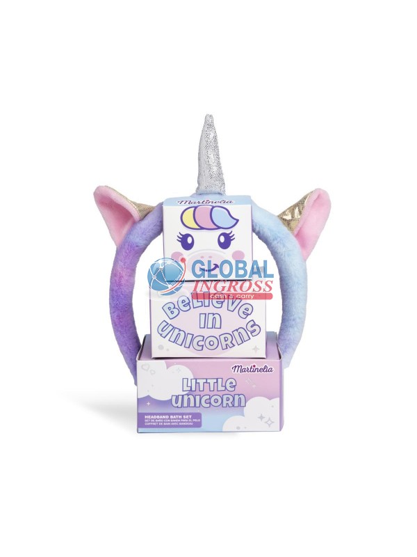 LITTLE UNICORN HAIRBANDBATH SET
