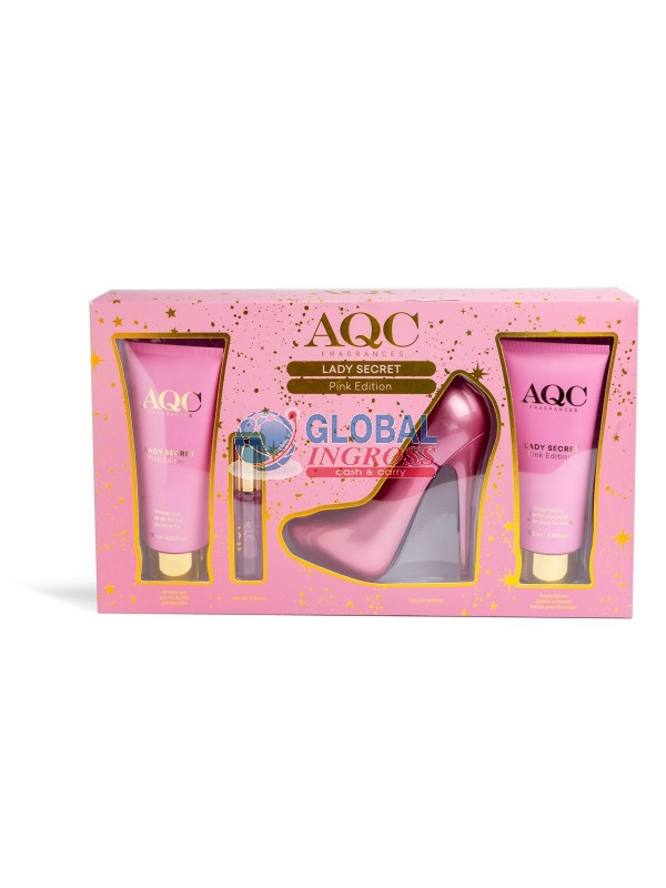 SET SCENTED LADY SECRETPINK EDITION 4pz