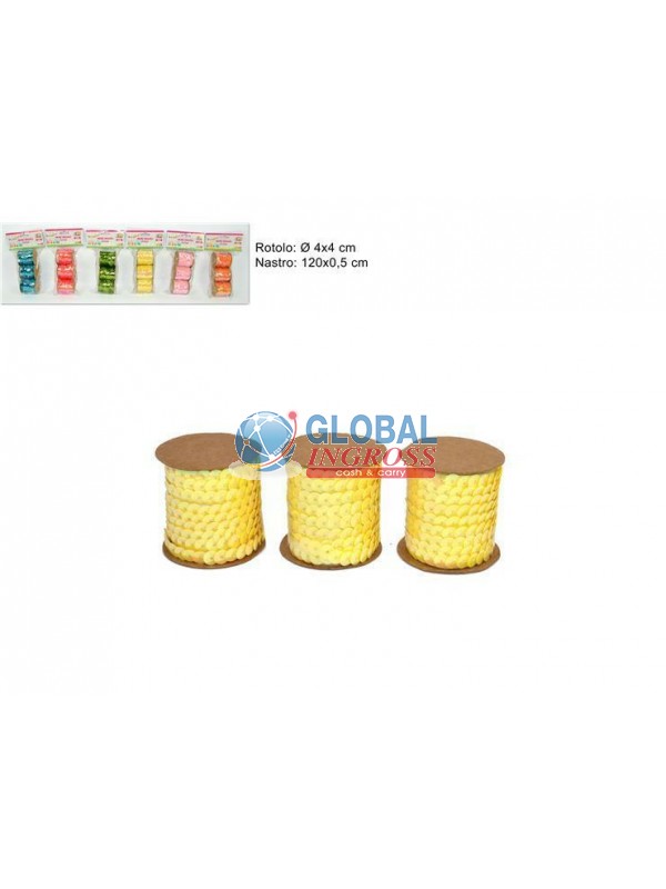 NASTRINI PAILLETTES 120cm 3pz