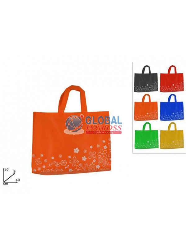 BORSA SPESA TNT C/FIORI40x30x9