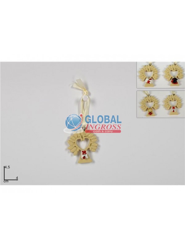 APPENDINO RICORDO LAUREA ALBERO 4,5cm BEIGE