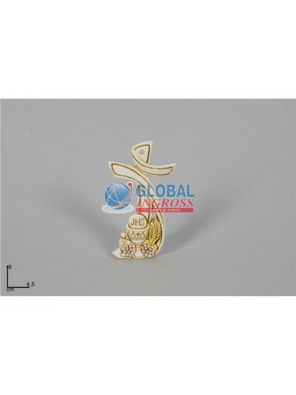 RICORDO COMUNIONE CROCE8cm