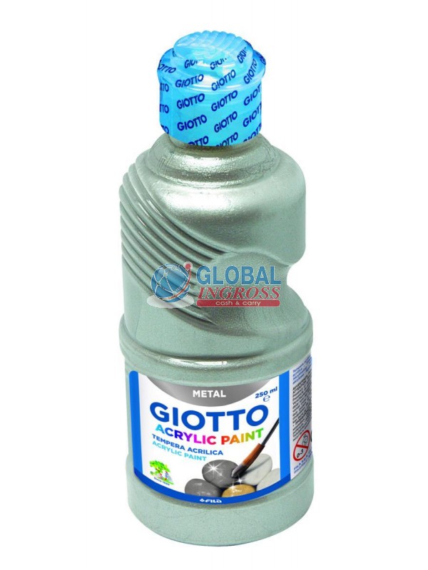 TEMPERA ACRILICA 250 ARGENTO