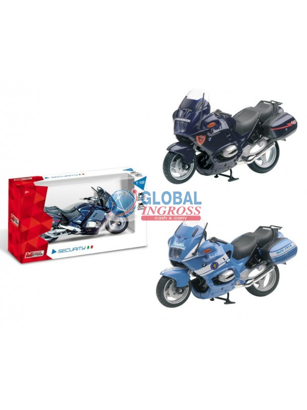 MODELLINO MOTO 1:18 SECURITY