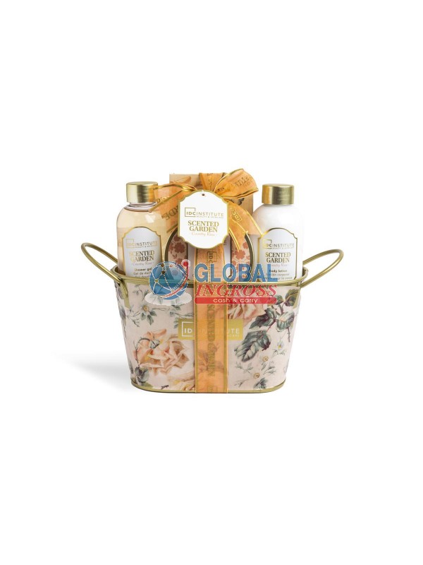 CESTINO LATTA SCENTED GARDEN 4pz