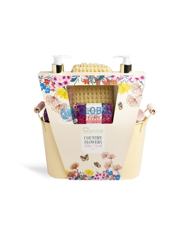 SET COUNTRY FLOWERS 6pz