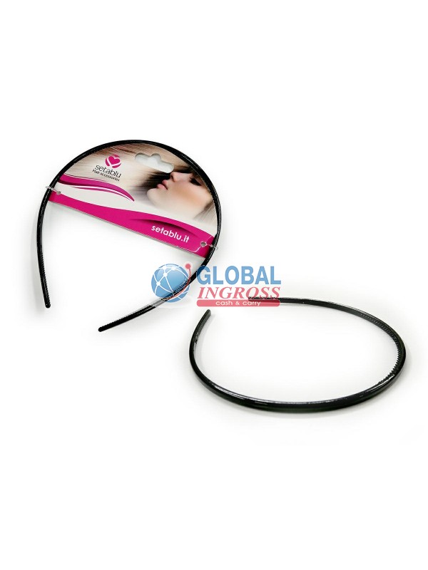 CERCHIETTO 4mm NERO