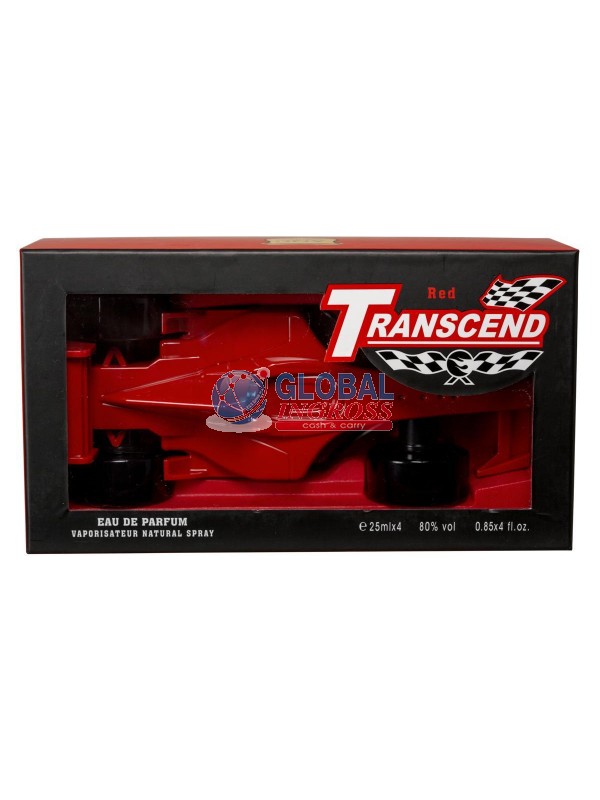 EDP RED TRANSCEND 4x25ml AUTO