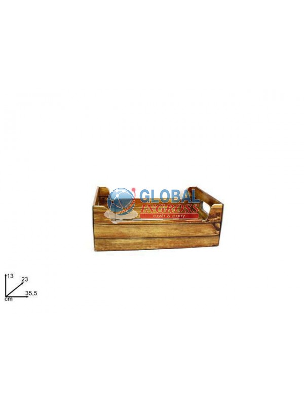 CASSETTA CARTONE NATURALE 35x23x13