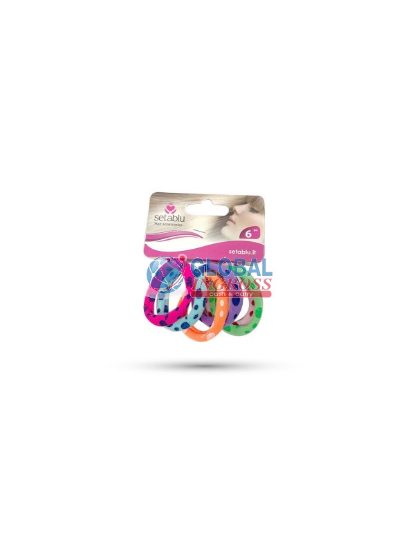 ELASTICI CAPELLI SANDY 6pz COL.ASS.