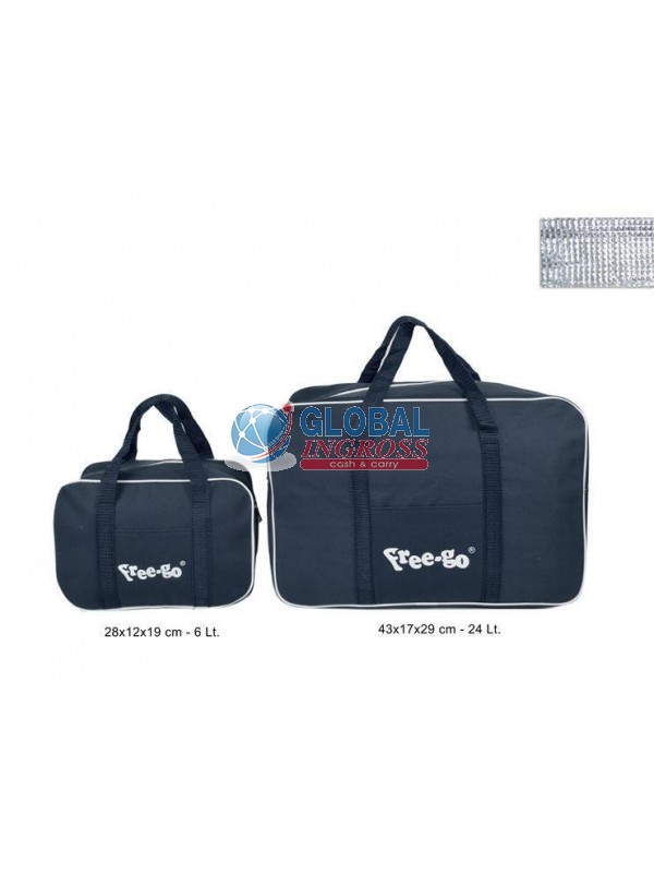 BORSA FRIGO COPPIA CLASSICA BLU