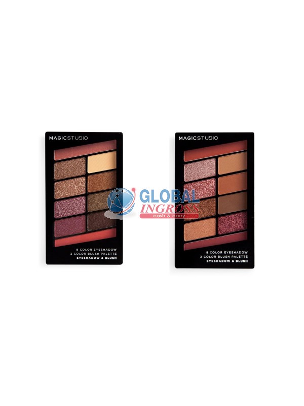 PALETTE MAGIC STUDIO EYESHADOW E BLUSH