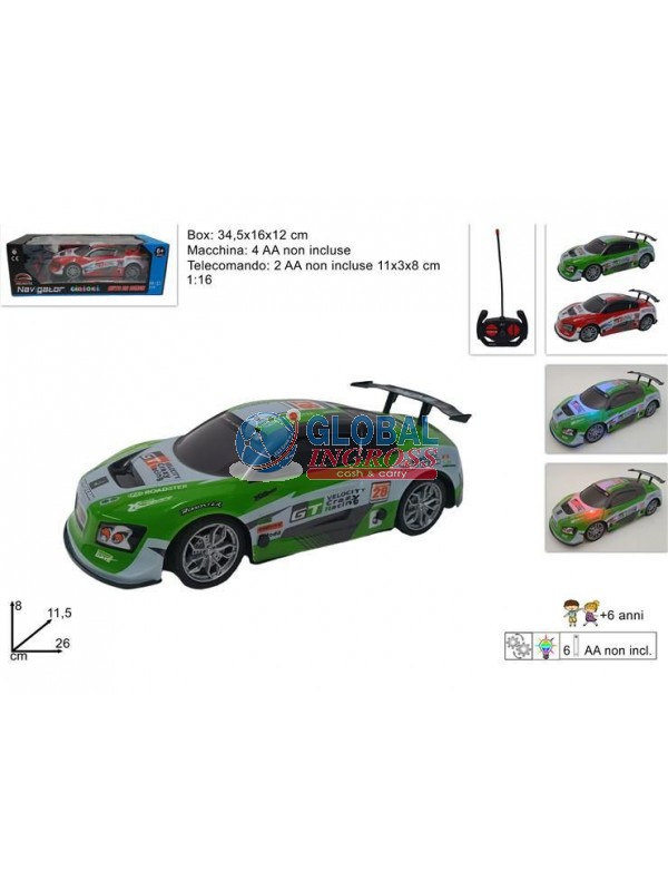 MACCHINA R/C DA CORSA