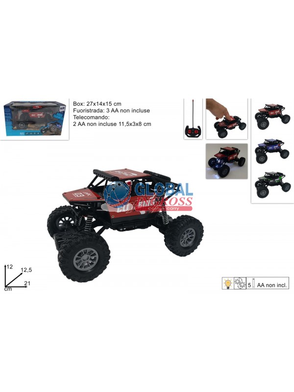 FUORISTRADA R/C C/LUCI METALLO