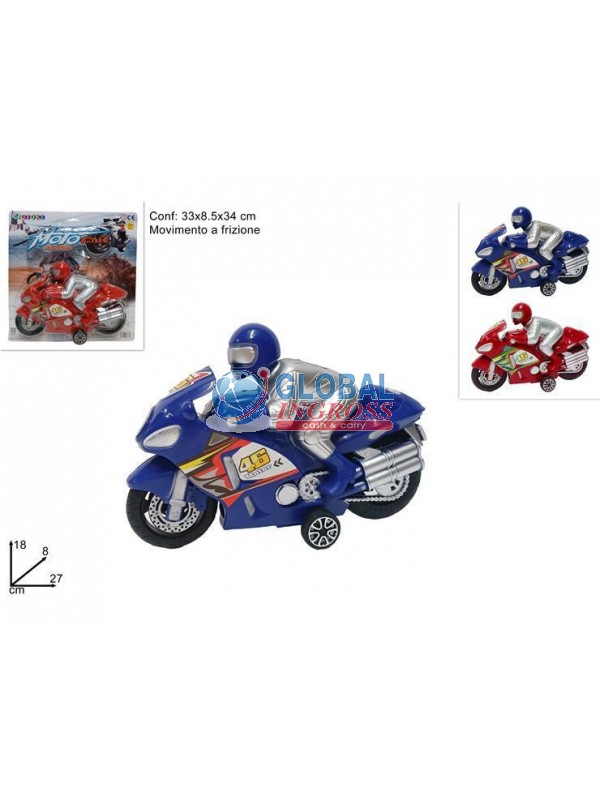 MOTO DA CORSA A FRIZIONE