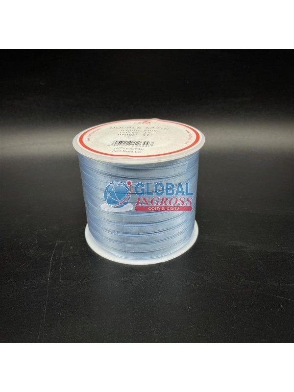 NASTRO RASO 6mm CELESTE1mt col.14