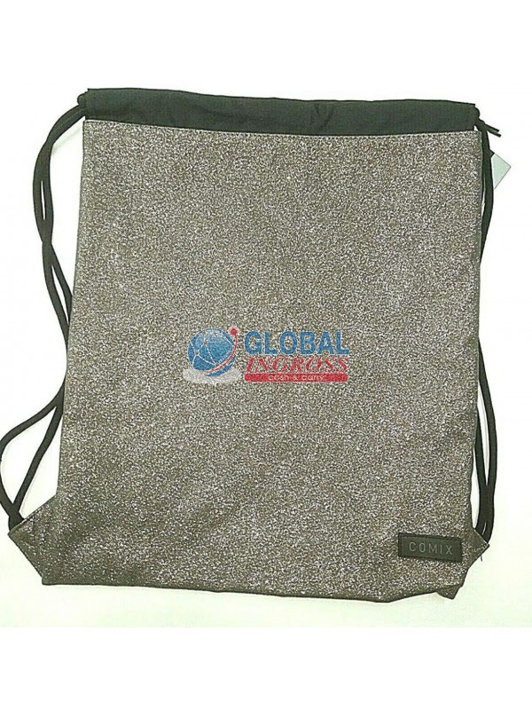 SACCA COMIX GLITTER COPPER C/ZIP