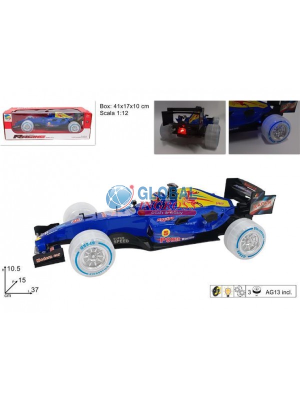 MACCHINA R/C DA CORSA 1:12 LUCI E SUONI