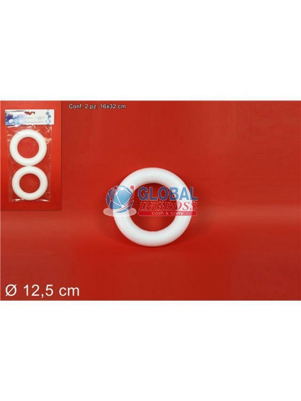 ANELLO POLISTIROLO 12cm2pz