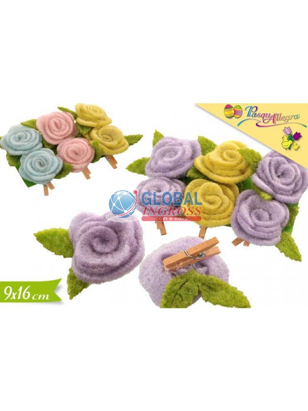 MOLLETTE ROSELLINA 6pz PASTELLO