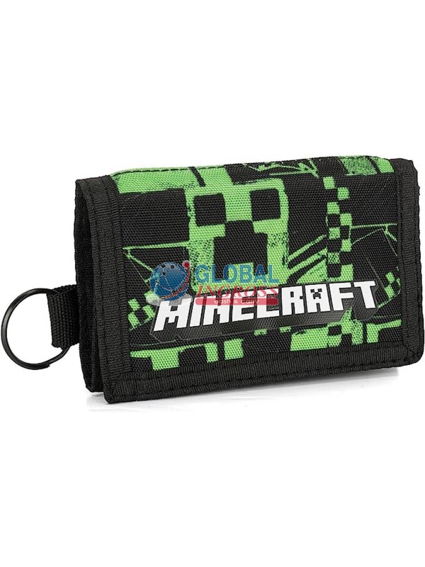 PORTAFOGLIO MINECRAFT GREEN