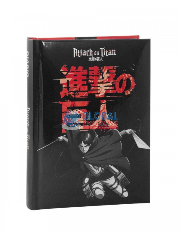 DIARIO ATTACK ON TITAN RED